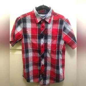 Boys Size Large Tony Hawk Dress Button Up
